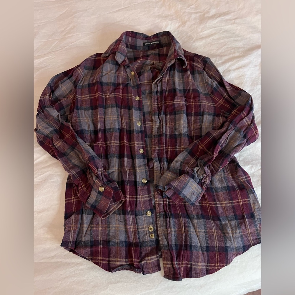 Brandy Melville Plaid Flannel